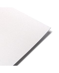 A5 Card Fresh White Pearlescent Double Side 10 Sheets