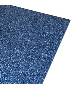A4 Blue Glitter Card 250GSM None Shed : Pack Size 5 Sheets