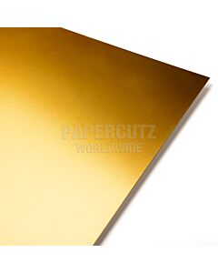 A2 Gold Mirror Card Reflective 250GSM Pack Size : 1 Sheets