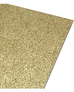 A1 Gold Glitter Card 250GSM None Shed - 1 Sheet