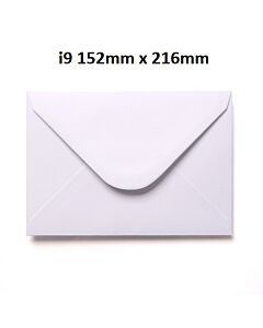 White i9 Envelopes Card Making Invitation 152mm x 216mm x 50