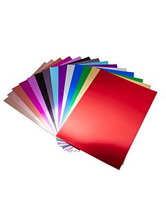 A4 Mirror Card Choose Your Colour Pack Size : 5 Sheets