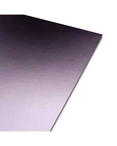 A4 Mirror Card Gunmetal Grey Reflective 250GSM 10 Sheets