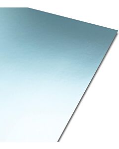 A4 Mirror Card Light Blue Reflective 250GSM 10 Sheets