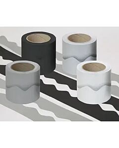 Monochrome Shades Pack Bordette Scalloped Paper Roll - 4 Rolls