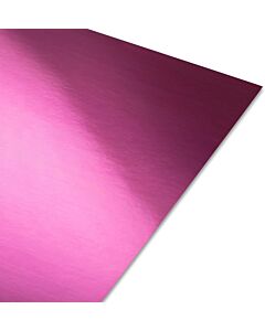 A4 Mirror Card Plum Purple Reflective 250GSM Pack Size : 10 Sheets