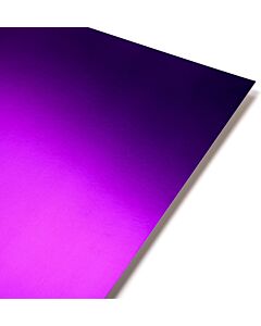 A3 Purple Mirror Card Reflective Shine 250GSM  10 Sheets
