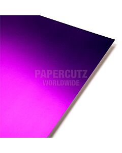 A6 Mirror Card Purple Reflective 250GSM  Pack Size : 10 Sheets