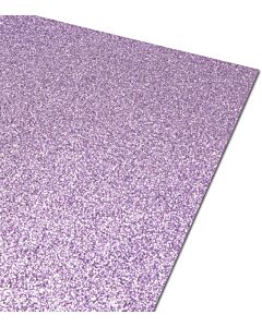 A2 Purple Glitter Card 250GSM None Shed - 1 Sheet