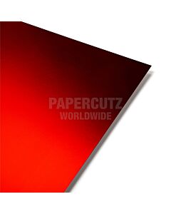 A2 Red Mirror Card Reflective 250GSM Pack Size : 1 Sheets