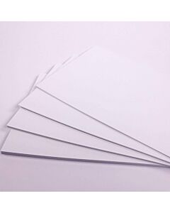 6 x 12, White Card 300gsm, 200 Sheets