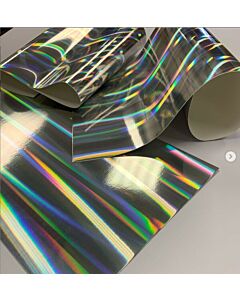A4 Silver Pillar of Light Holographic Card 250GSM 10 Sheets