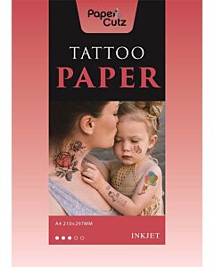 A4 Inkjet Tattoo Transfer Paper — Temporary Tattoo Sheets for Inkjet Printers (2 Sets)