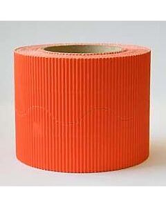 Fire Orange Border Roll Corrugated Cardboard Bordette School  x1