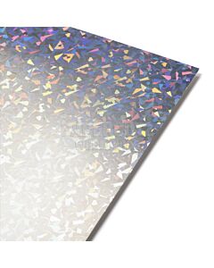 A4 Card Holographic Shards Pattern 250GSM 10 Sheets