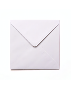 White 130mm Square Envelopes for Card Making and Invitations x 50