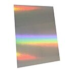A3 Silver Rainbow Holographic Card 250GSM - 4 Sheets
