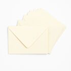 Cream C6 Envelopes Card Making Wedding 100GSM x 25