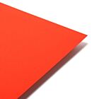 510x635mm Neon Fluorescent Red Card 250gsm – 10 Sheets