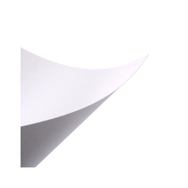 12x12 Stardream Pearlescent Card 240GSM - Crystal White Pack Size : 6 Sheets