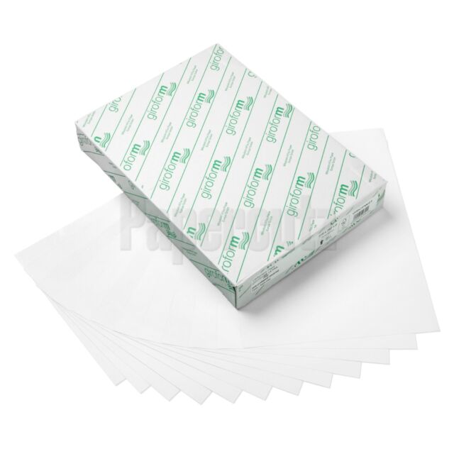 Invoice Copy Paper A4 NCR White Top CB Pack Size : 500 Sheets 1 Box