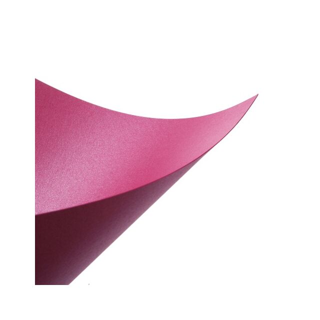 A3 Azelea Pink Pearl Paper 120GSM Double Side Pack Size : 12 Sheets