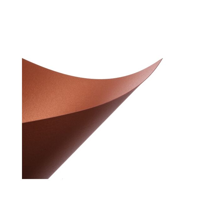 A3 Copper Pearlescent Paper 120GSM Double Side Pack Size : 12 Sheets