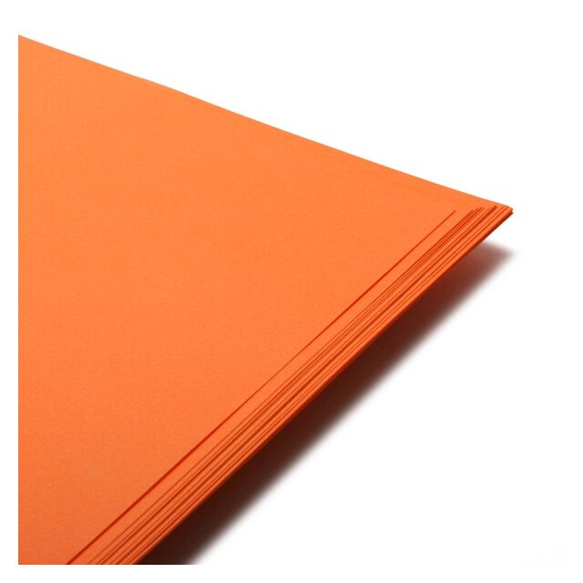 A3 Paper Orange Fluorescent 80GSM Pack Size : 25 Sheets