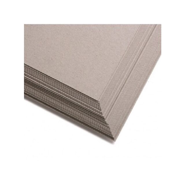 A1+ 1mm 1000 Micron Thick Backing Card Greyboard 600GSM Pack Size : 10 Sheets