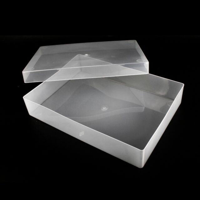 5 x Plastic Boxes for Stationery A4 SHEET STORAGE 1 REAM