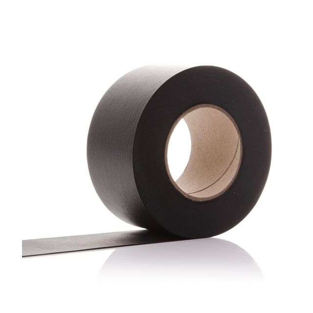 Display Paper Border Roll Black 50M x 48mm - Dura Freize Embossed Pack Size : 2 Rolls