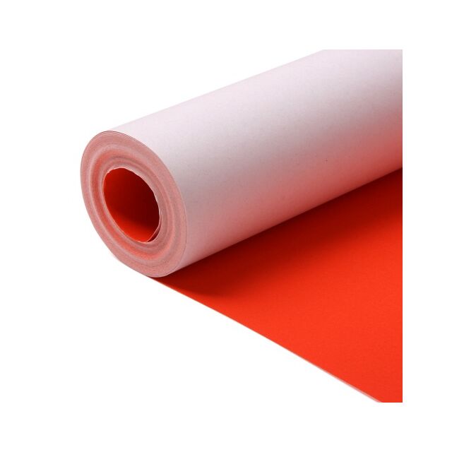 Fire Orange Wall Display Backing Paper Roll 76cm x 10Metre Pack Size : 1 Roll
