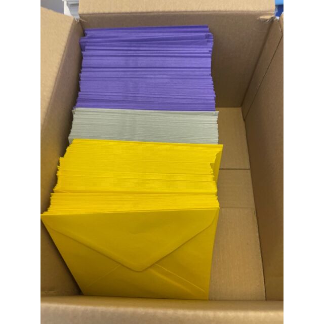 Job Lot of Envelopes 155mm Square Matt