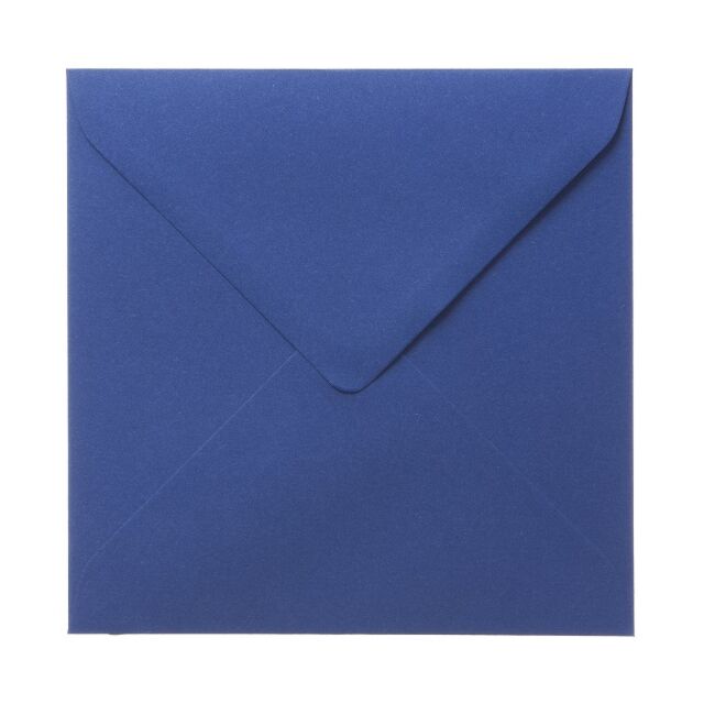 155mm Square Midnight Blue Envelopes Wedding Invitation 120GSM Pack Size : 50 Envelopes