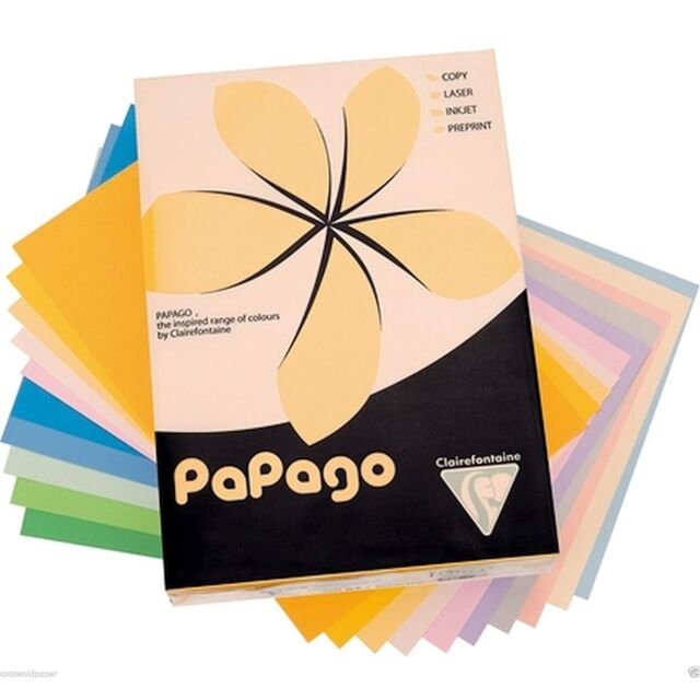 A4 Coloured 80GSM Paper Quick Buy Pack Size : 50 Sheets