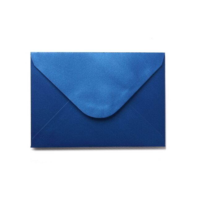 Royal Blue C6/A6 Pearlescent Invitation Envelopes Pack Size : 50 Envelopes