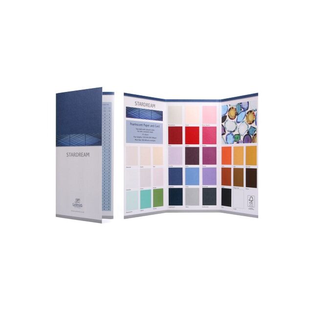 Stardream Pearl Colour Swatch Paper and Card Pack Size : 1 Swatch