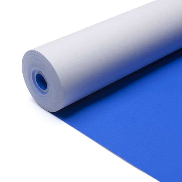 Ultra Blue Poster Display Backing Paper Roll 50 Metre x 76cm Pack Size : 2 Rolls