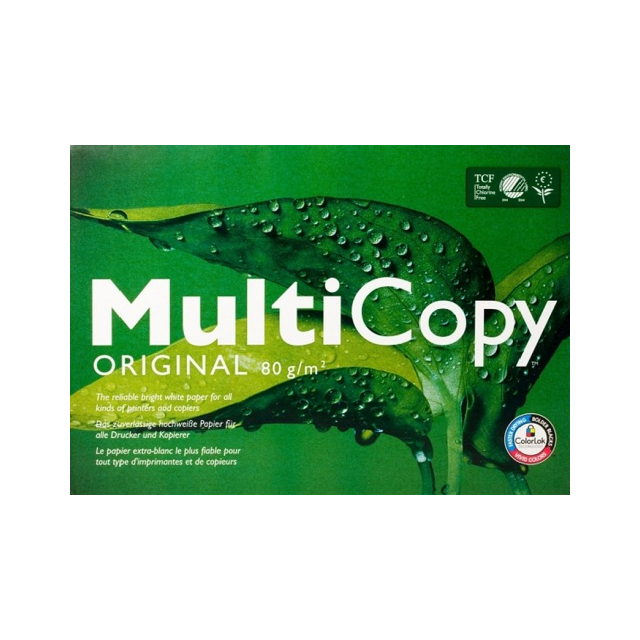 MultiCopy Original White A4 Paper 100GSM Pack Size : 500 Sheets