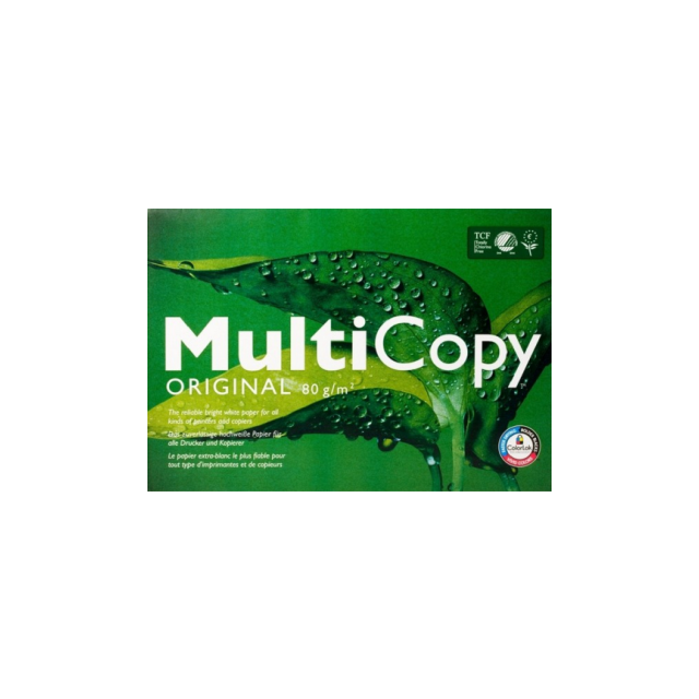 MultiCopy Original White A3 Paper 80GSM Pack Size : 50 Sheets