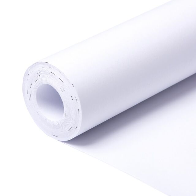 White Wall Display Backing Paper Roll 76cm x 10 Metre Pack Size : 1 Roll