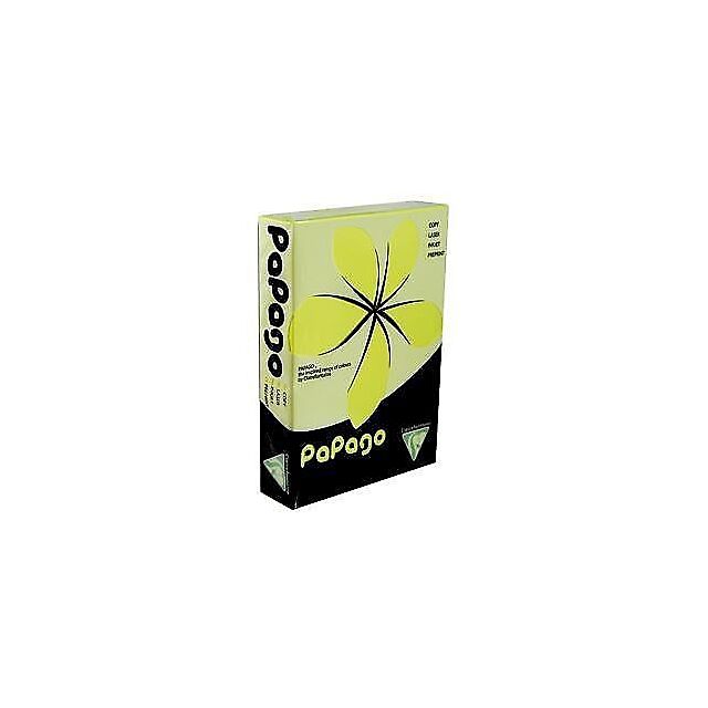A4 Paper Yellow Fluorescent 80GSM Pack Size : 100 Sheets