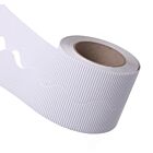 Bordette White Corrugated Cardboard School Display Pack Size : 1 Roll